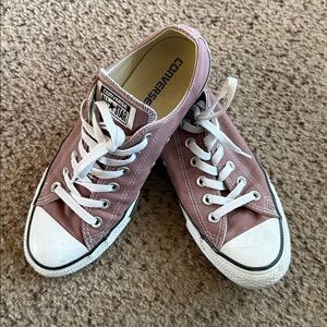 Converse Dusty Pink Canvas Sneakers